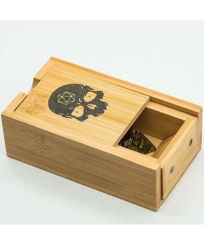 Bamboo Dice Tower Foldable Wooden Die Roller Castle Rolling Case for Dungeons and Dragons Board Game D&D RPG $33.65 Game Acce...