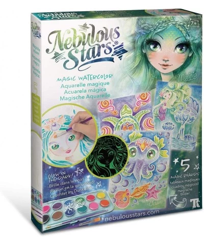 Marinia’s Magic Watercolor – Watercolor kit for kids – Glow-in-the-dark $41.87 Kids' Drawing & Writing Boards