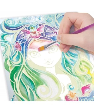 Marinia’s Magic Watercolor – Watercolor kit for kids – Glow-in-the-dark $41.87 Kids' Drawing & Writing Boards