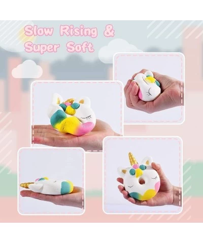 Unicorn Squishies Toy Set - Jumbo Reindeer Cake Unicorn Donut Dinosaur Unicorn Horse Ice Cream Cat Kawaii Slow Rising Squishy...