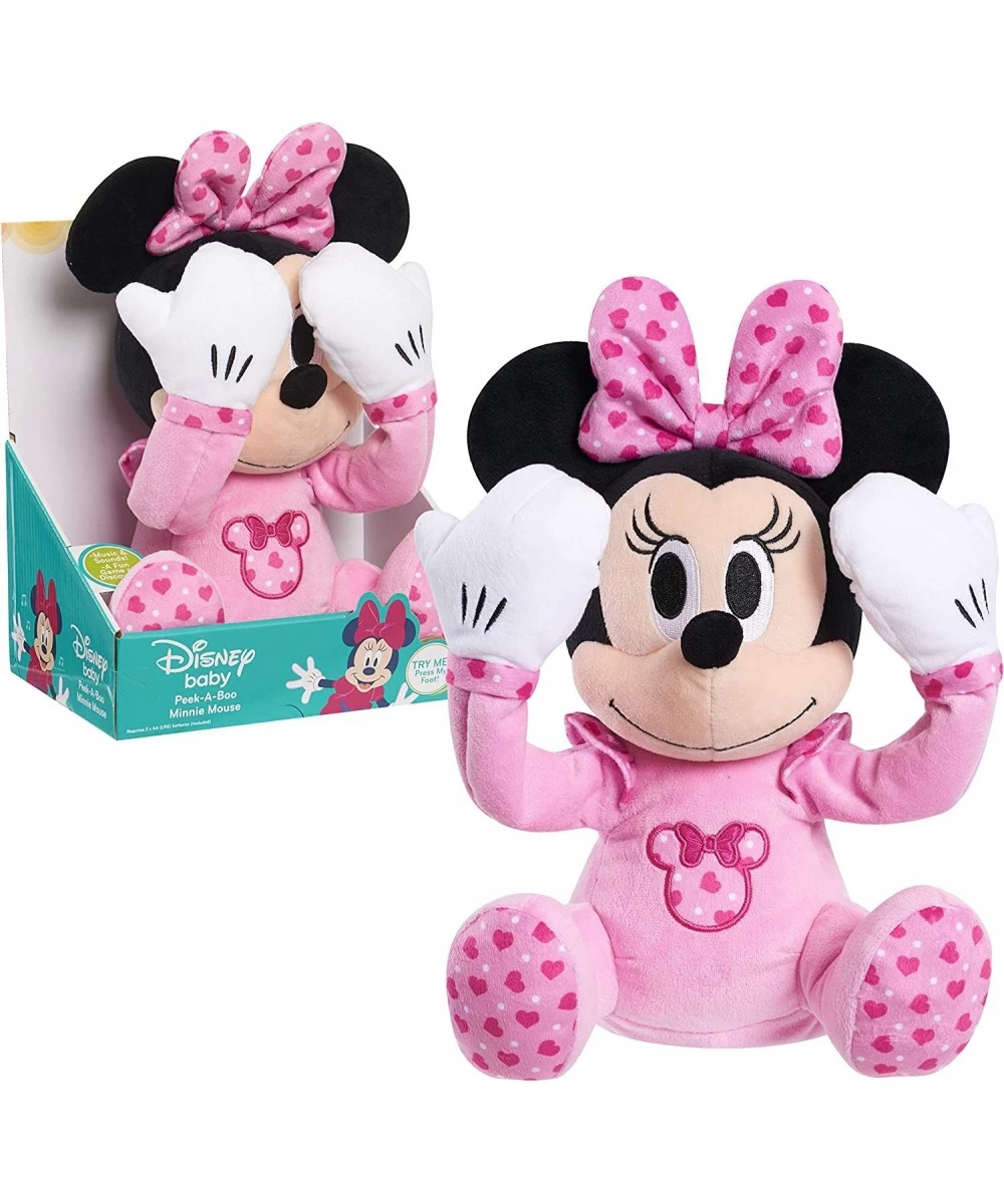 Disney Baby Peek-A-Boo Plush Minnie Mouse $58.44 Plush Interactive Toy Figures