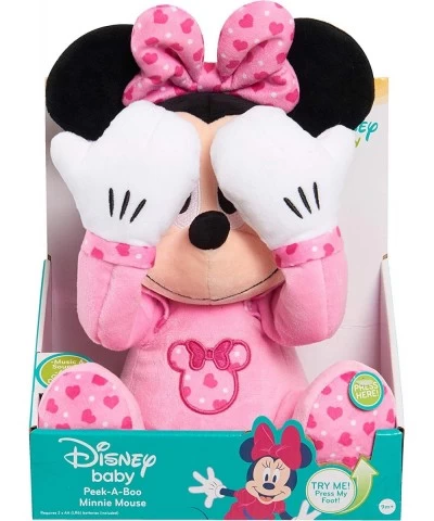 Disney Baby Peek-A-Boo Plush Minnie Mouse $58.44 Plush Interactive Toy Figures