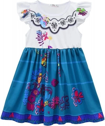 Encanto Mirabel Costume Isabela Dress Girls Cartoon Madrigal Princess Print Skirt Cosplay Luisa Pepa Dolores Halloween Outfit...