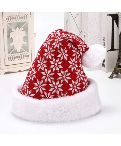 Santa Hat Christmas Hat Plush Xmas Santa Claus Hat for Children Kids Costume Christmas Party Supplies Holiday Favors $23.26 K...