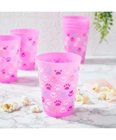 Paw Print Plastic Tumbler Cups Cat Birthday Party Supplies (16 oz 16 Pack) $21.95 Kids' Party Tableware