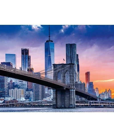 16011 Skyline New York 2000 Piece Puzzle for Adults - Every Piece is Unique Softclick Technology Means Pieces Fit Together Pe...