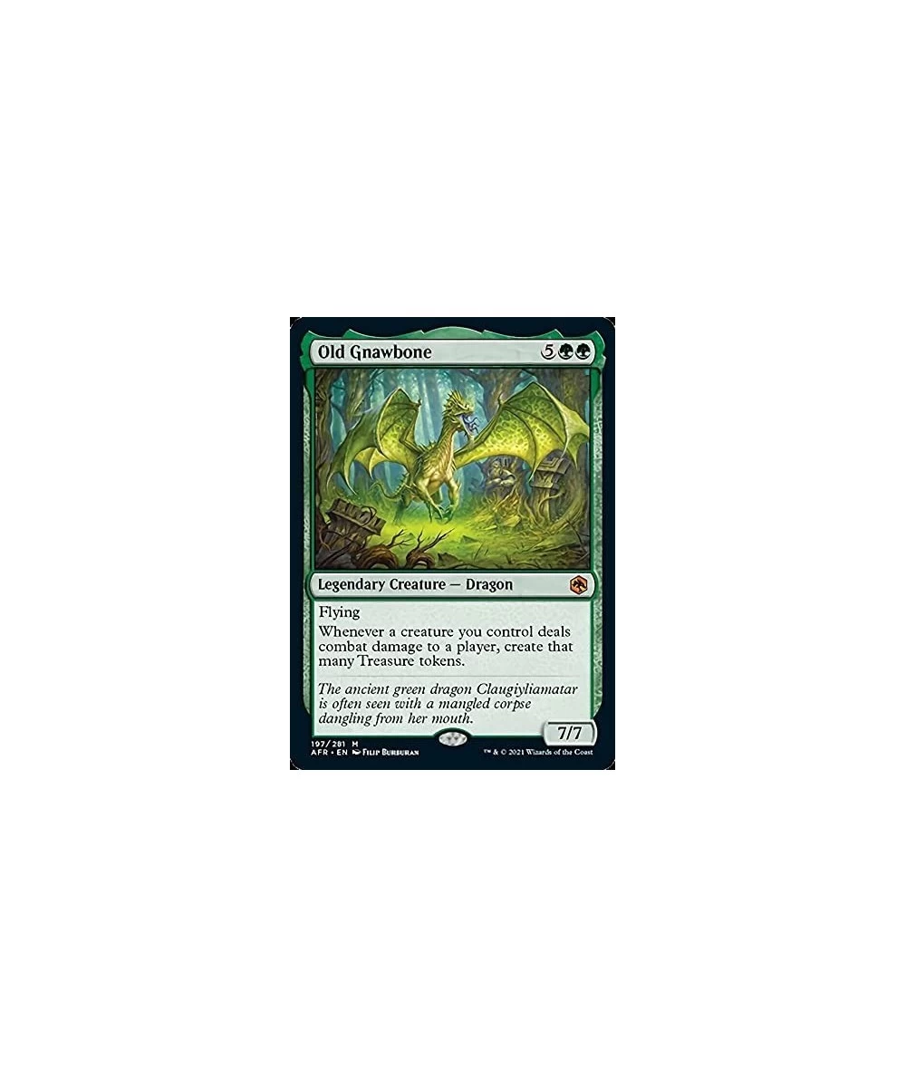 Magic: the Gathering - Old Gnawbone (197) - Adventures in The Forgotten Realms $56.44 Trading Cards & Accessories