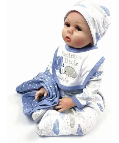 Reborn Baby Doll Clothes Little Elephant 5pcs Outfit Set for 20-23 inches Reborn Baby Boy Doll Clothes Accessories $27.58 Dol...