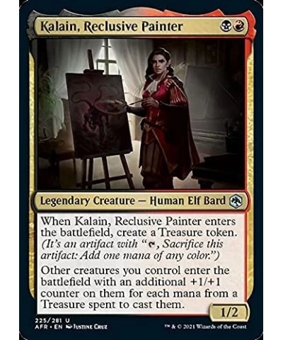 Magic: the Gathering - Kalain Reclusive Painter (225) - Foil - Adventures in The Forgotten Realms $11.97 Trading Cards & Acce...