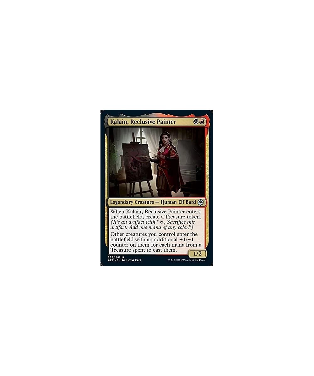 Magic: the Gathering - Kalain Reclusive Painter (225) - Foil - Adventures in The Forgotten Realms $11.97 Trading Cards & Acce...