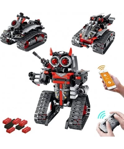 Building Remote Control STEM Building Kit for Boys 8-12 Tracked Racer Car/Tank/Robot 3 in 1 Educational Toys for 6 7 8 9 10 1...