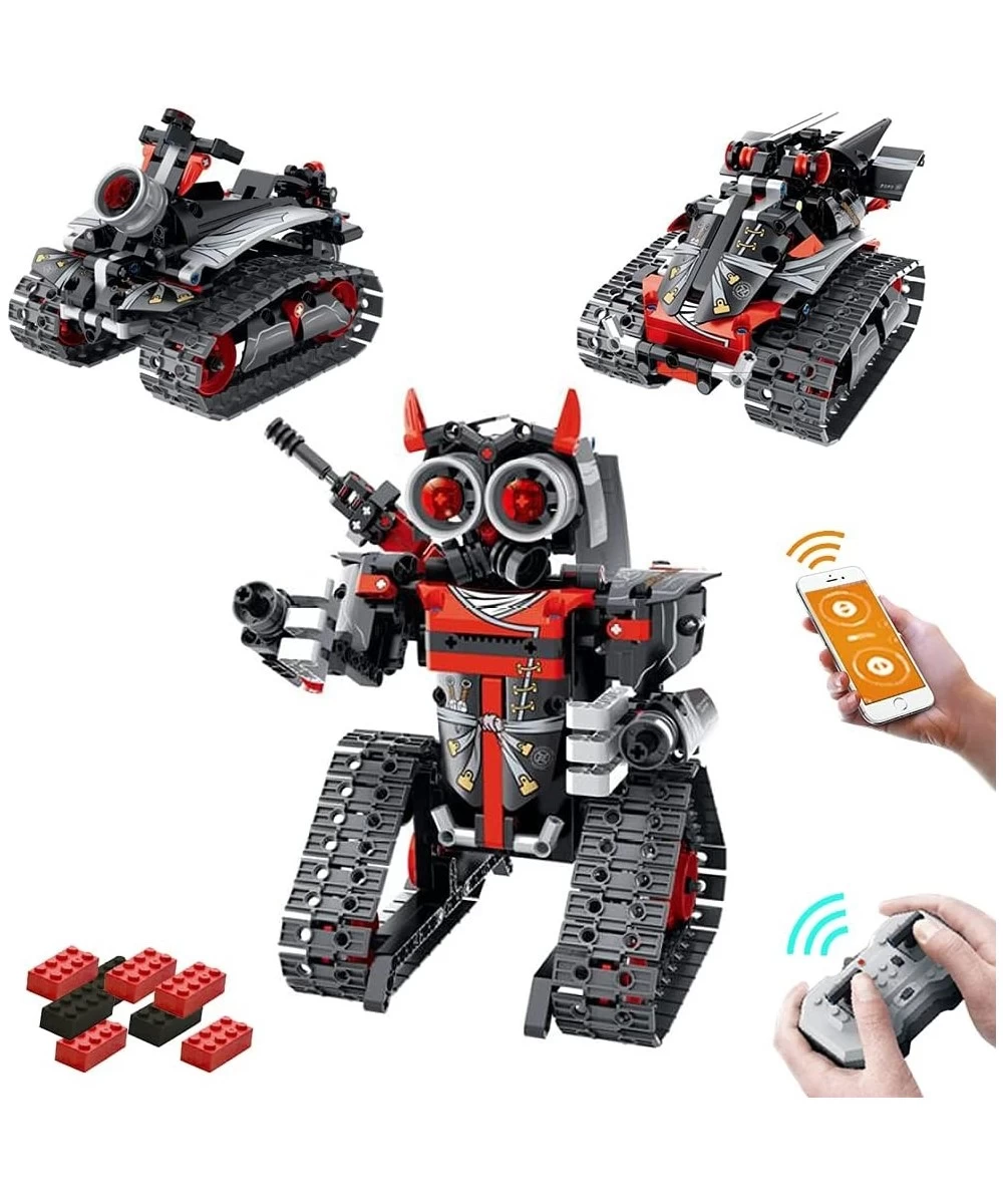 Building Remote Control STEM Building Kit for Boys 8-12 Tracked Racer Car/Tank/Robot 3 in 1 Educational Toys for 6 7 8 9 10 1...