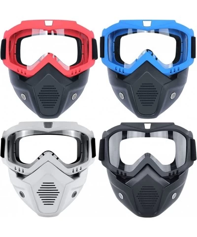 4 Pack Detachable Masks Tactical Mask with Goggles Compatible with Nerf (Black & White & Red & Blue) $55.86 Kids' Dress-Up Ac...