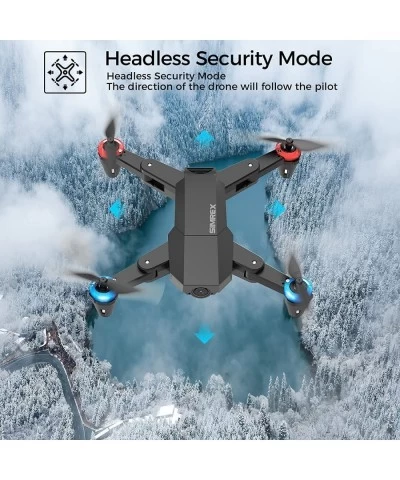 X500 mini Drone Optical Flow Positioning RC Quadcopter with 720P HD Camera Altitude Hold Headless Mode Foldable FPV Drones Wi...