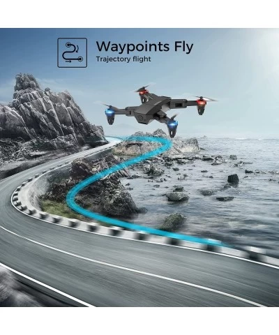 X500 mini Drone Optical Flow Positioning RC Quadcopter with 720P HD Camera Altitude Hold Headless Mode Foldable FPV Drones Wi...