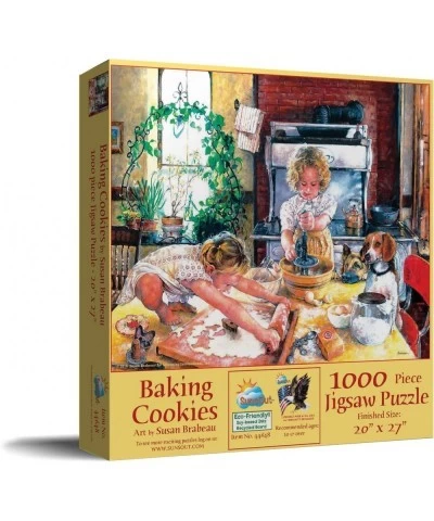 Baking Cookies 1000 Piece Jigsaw Puzzle by SunsOut $33.51 Jigsaw Puzzles