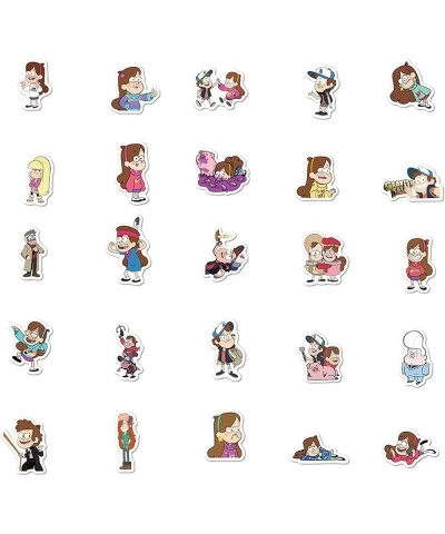 Gravity Falls Sticker 50PCS are Suitable for Laptops Motorcycles Cars Phones Pianos Guitars Skateboards Helmets Cups Bicycles...