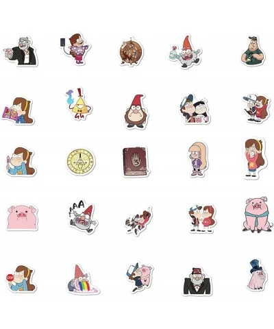 Gravity Falls Sticker 50PCS are Suitable for Laptops Motorcycles Cars Phones Pianos Guitars Skateboards Helmets Cups Bicycles...