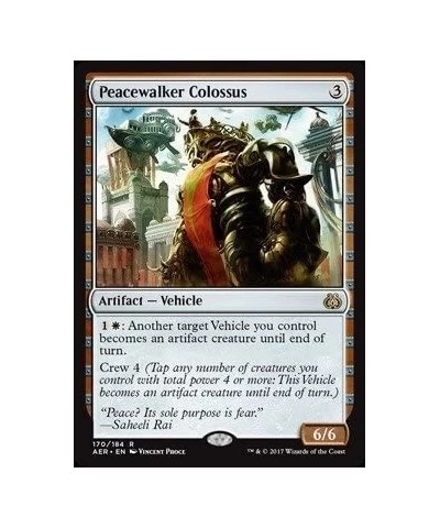 Peacewalker Colossus (170/184) - Aether Revolt $12.14 Card Games