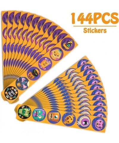 276PCS Halloween Toys Party Favor Bulk 12 Pencils 24 Erasers 24 Bracelets 144 Stickers 72 Temporary Tattoos $21.16 Kids' Part...