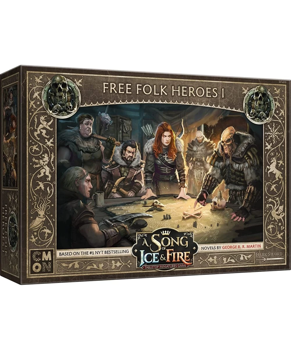 A Song of Ice and Fire Tabletop Miniatures Free Folk Heroes I Box Set | Strategy Game for Teens and Adults | Ages 14+ | 2+ Pl...