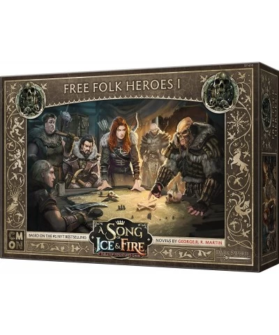 A Song of Ice and Fire Tabletop Miniatures Free Folk Heroes I Box Set | Strategy Game for Teens and Adults | Ages 14+ | 2+ Pl...