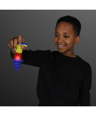 Light Up Bounce & Spin Top with Red LED (Set of 12) $52.66 Novelty Spinning Tops