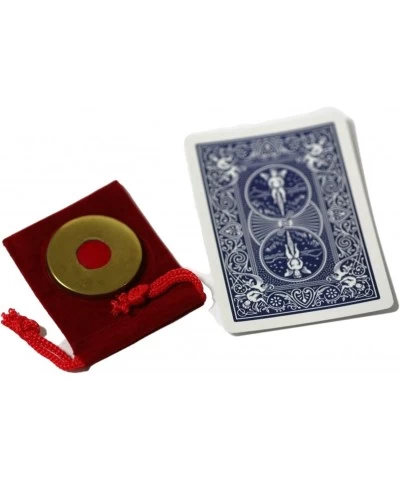 Ultimate Blue Shim Card with Ultimate Lethal Tender Magic Trick- Any Coin Edition $14.58 Magic Kits & Accessories