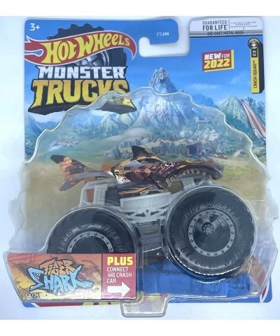 2022 - Monster Trucks - Tiger Shark 54/75 - Crash Squad 4/4 $23.15 Kids' Play Cars & Race Cars