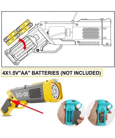 Powerful Spill-Proof Bubble Gun | Bubble Machine | Bubble Blower | Bubble Maker with Light for Holiday Party Favors Adults Ki...