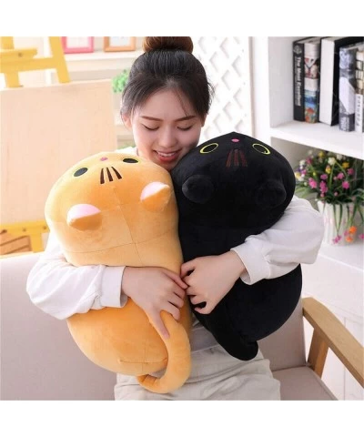 Cartoon Plush Toy Pillow Cat Cute Kitten Doll Gift for Children Girlfriend(25cm Black) $18.44 Plush Figure Toys