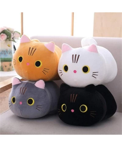 Cartoon Plush Toy Pillow Cat Cute Kitten Doll Gift for Children Girlfriend(25cm Black) $18.44 Plush Figure Toys