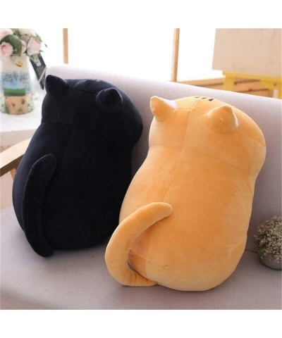 Cartoon Plush Toy Pillow Cat Cute Kitten Doll Gift for Children Girlfriend(25cm Black) $18.44 Plush Figure Toys