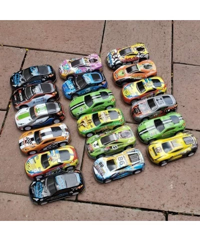 18Pcs Metal Pull Back Racing Car Toy Die Cast Race Car Vehicles Friction Powered Toddler Boy Car Toys 2.7 Inch $21.58 Kids' P...