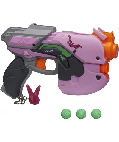 Overwatch D.Va Rival Blaster with 3 Overwatch Rival Rounds $57.71 Toy Foam Blasters & Guns