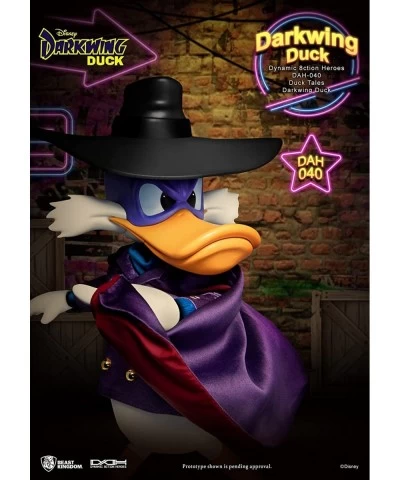 DuckTales: Darkwing Duck DAH-040 Dynamic 8ction Heros Action Figure Multicolor $87.68 Action Figures