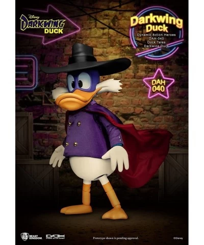 DuckTales: Darkwing Duck DAH-040 Dynamic 8ction Heros Action Figure Multicolor $87.68 Action Figures