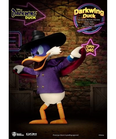 DuckTales: Darkwing Duck DAH-040 Dynamic 8ction Heros Action Figure Multicolor $87.68 Action Figures