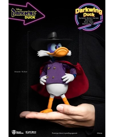 DuckTales: Darkwing Duck DAH-040 Dynamic 8ction Heros Action Figure Multicolor $87.68 Action Figures