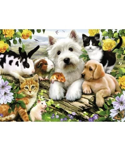 Happy Animal Buddies - 300 Piece Jigsaw Puzzle for Kids – Every Piece is Unique Pieces Fit Together Perfectly $31.68 Jigsaw P...