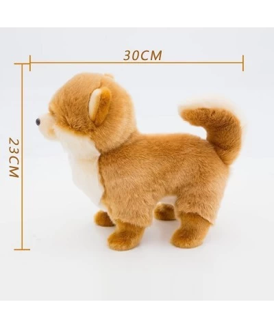 12 Inch Pomeranian Stuffed Animal Dog- Realistic Puppy Plush Toys- Cute Pet Gift for Kids $45.94 Stuffed Animals & Teddy Bears