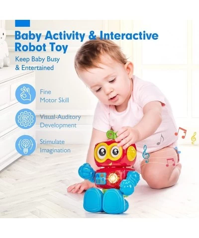 1 Year Old Boy Gifts - Activity Robot Baby Toys 12-18 Months - Musical Light up Sound Poseable Fine Motor Skill Toys for 12 M...