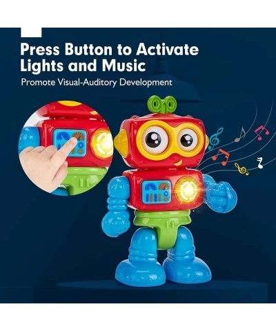 1 Year Old Boy Gifts - Activity Robot Baby Toys 12-18 Months - Musical Light up Sound Poseable Fine Motor Skill Toys for 12 M...