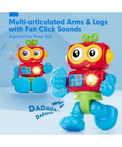 1 Year Old Boy Gifts - Activity Robot Baby Toys 12-18 Months - Musical Light up Sound Poseable Fine Motor Skill Toys for 12 M...