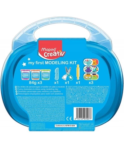 Creativ My First Modeling Dough 9 Piece Kit in Reusable Carrying Case (907007) $24.35 Kids' Art Clay & Dough