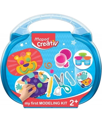 Creativ My First Modeling Dough 9 Piece Kit in Reusable Carrying Case (907007) $24.35 Kids' Art Clay & Dough