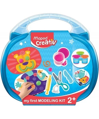 Creativ My First Modeling Dough 9 Piece Kit in Reusable Carrying Case (907007) $24.35 Kids' Art Clay & Dough