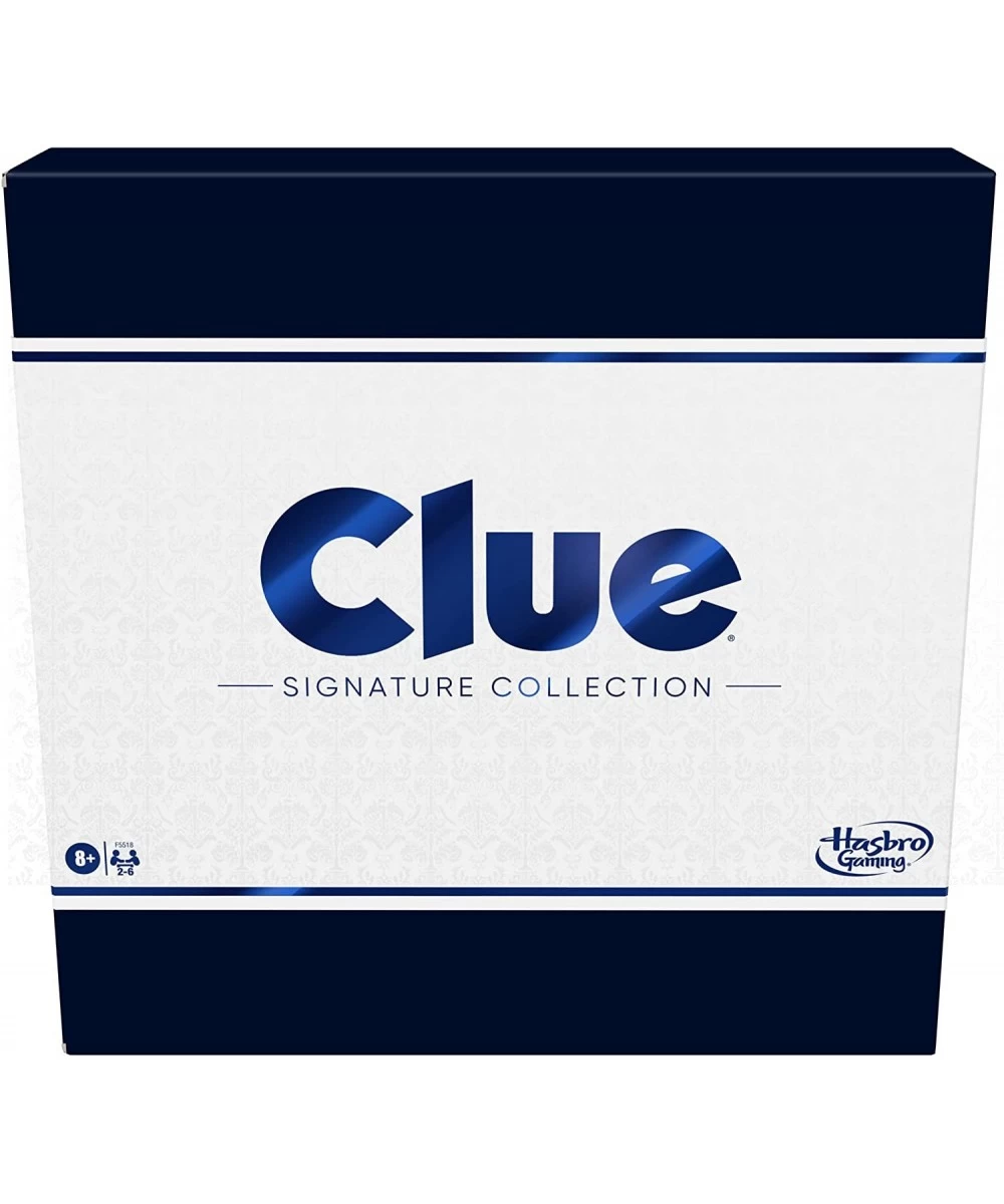 Clue Board Game Signature Collection Premium Packaging and Components Family Games for Kids and Adults Mystery Games for 2 to...