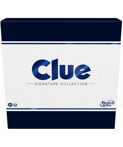 Clue Board Game Signature Collection Premium Packaging and Components Family Games for Kids and Adults Mystery Games for 2 to...