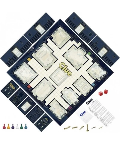 Clue Board Game Signature Collection Premium Packaging and Components Family Games for Kids and Adults Mystery Games for 2 to...